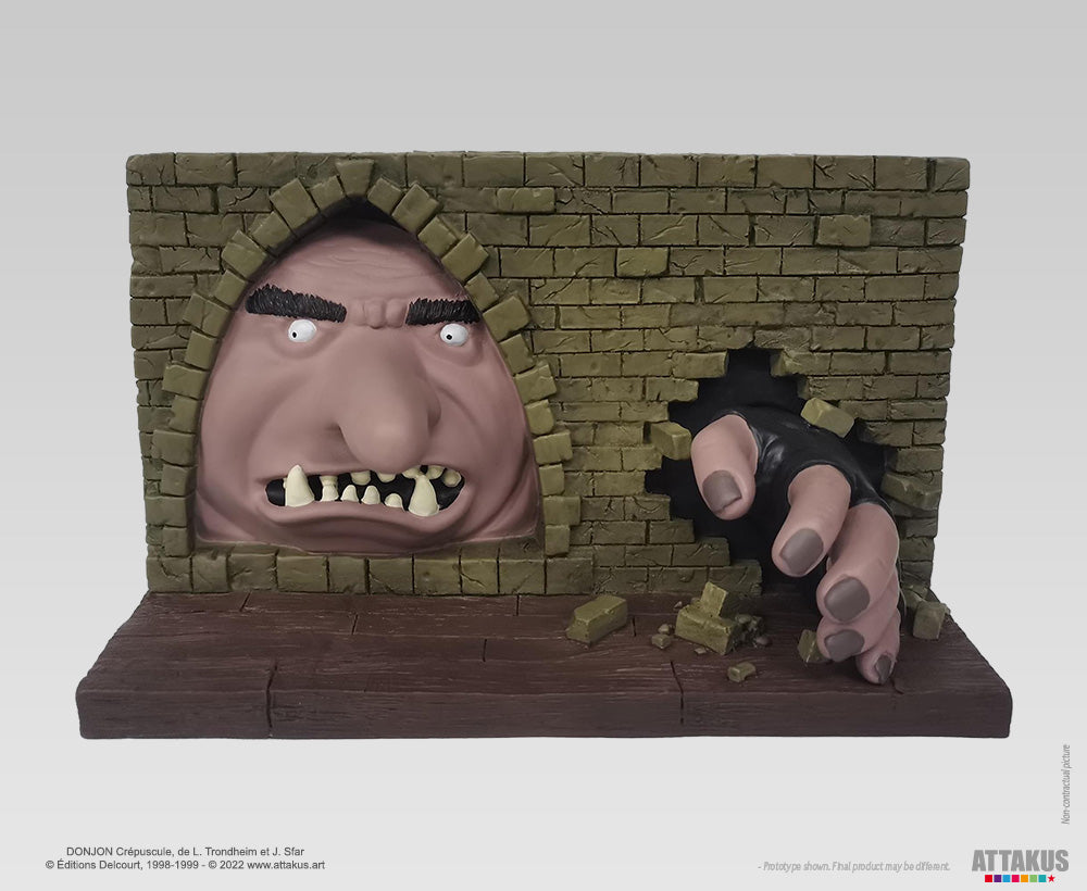 Figurine résine Elyacin le Troll des cavernes - Donjon Zenith