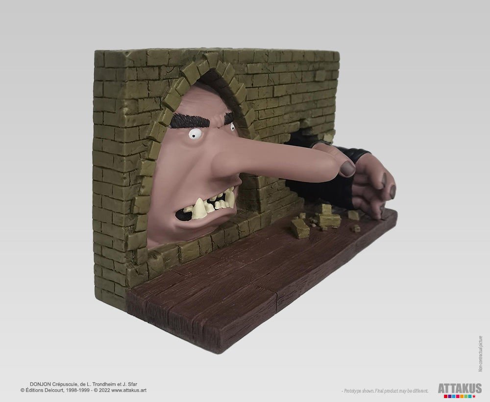 Figurine résine Elyacin le Troll des cavernes - Donjon Zenith