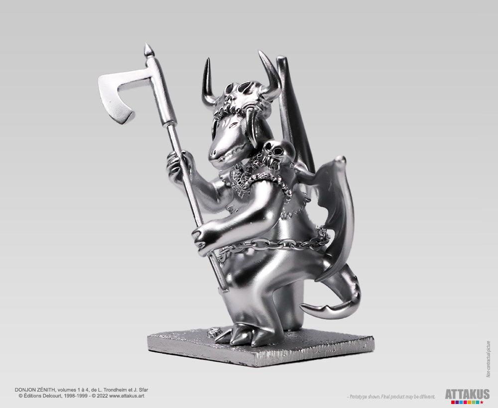 Figurine résine Marvin ARGENT - Donjon Zenith