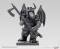Figurine résine Marvin NOIR - Donjon Zenith