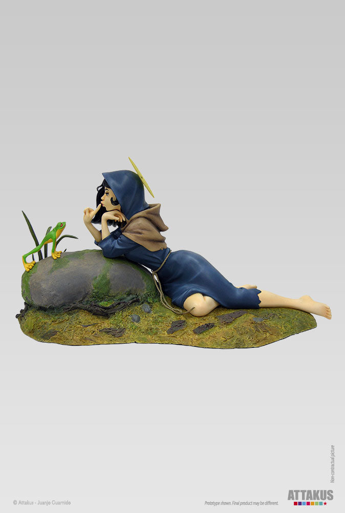 Figurine résine Sainte Ulphe - collection Pin-Up