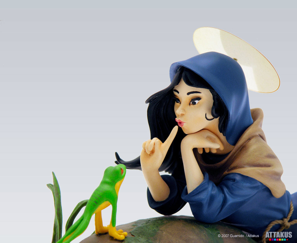 Figurine résine Sainte Ulphe - collection Pin-Up