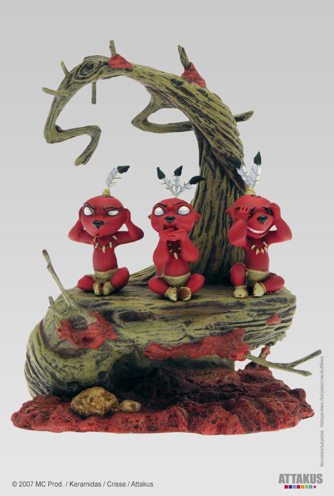 Figurine métal La Parabole des Pipintus - Luuna, Crisse