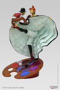 Figurine résine Toulouse Lautrec et La Goulue