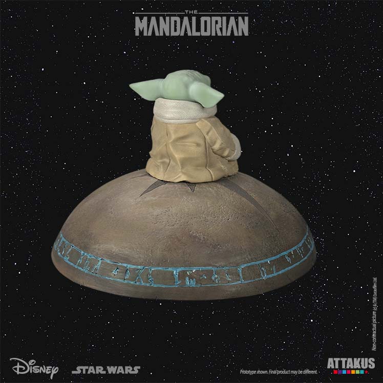 Figurine résine Grogu « Summoning the Force » 1/5e - The Mandalorian