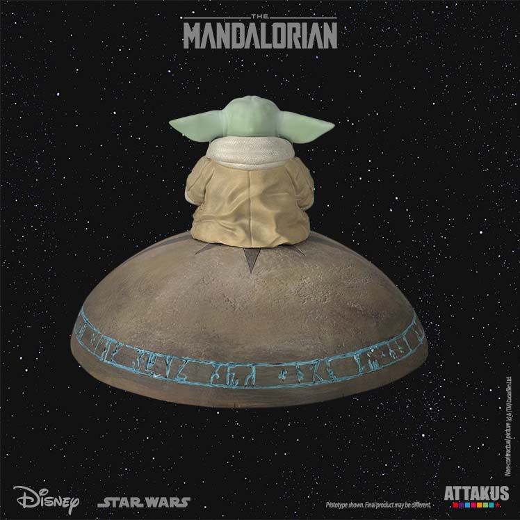 Figurine résine Grogu « Summoning the Force » 1/5e - The Mandalorian