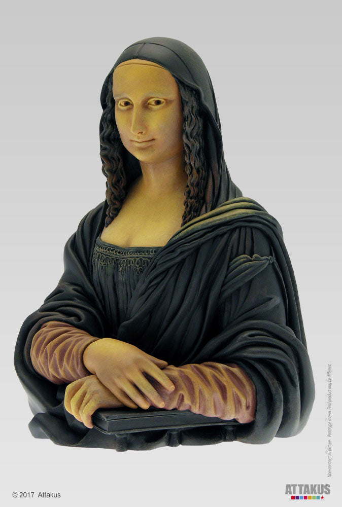Figurine résine Mona Lisa - La Joconde