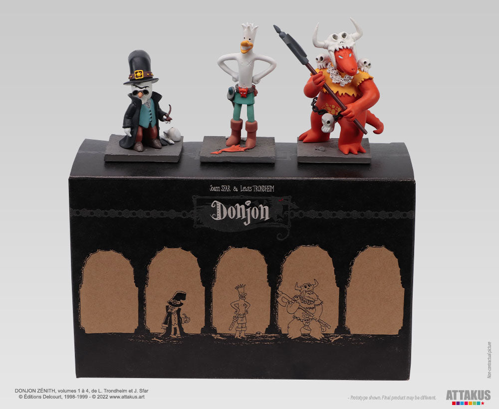 Figurine résine Donjon Zénith Coffret