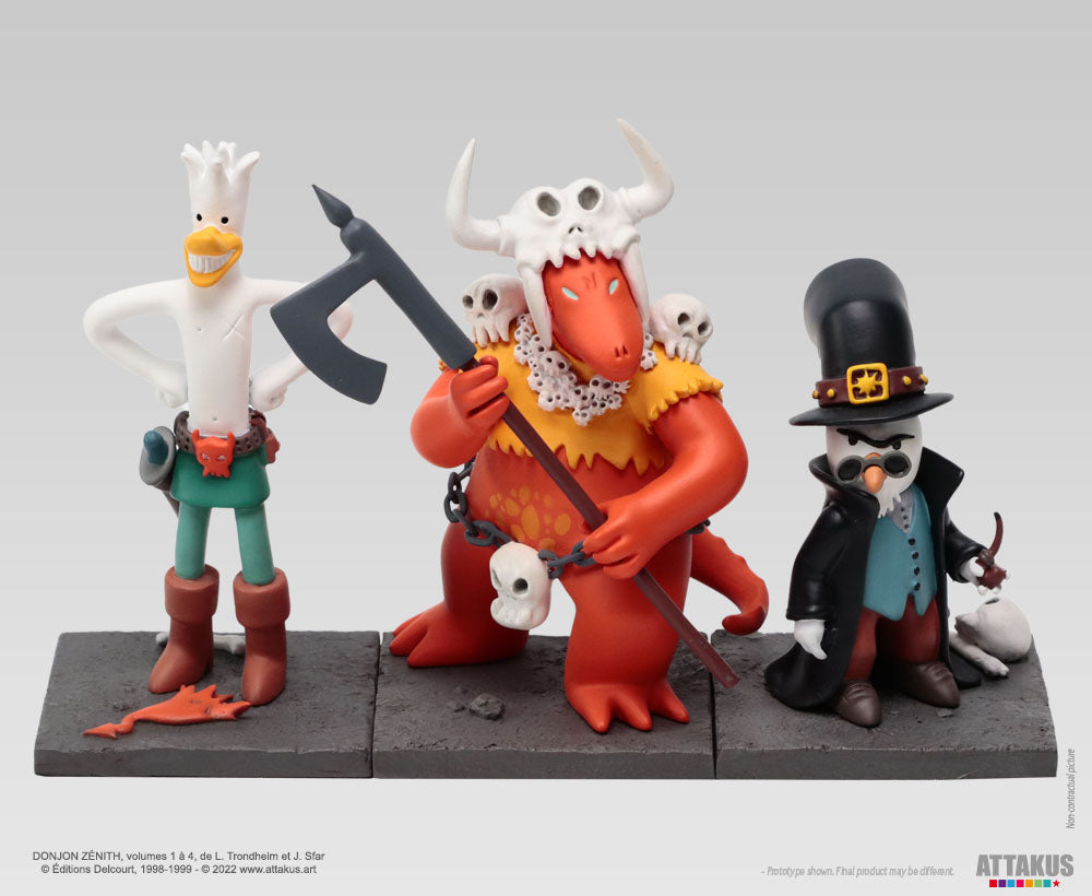 Figurine résine Donjon Zénith Coffret