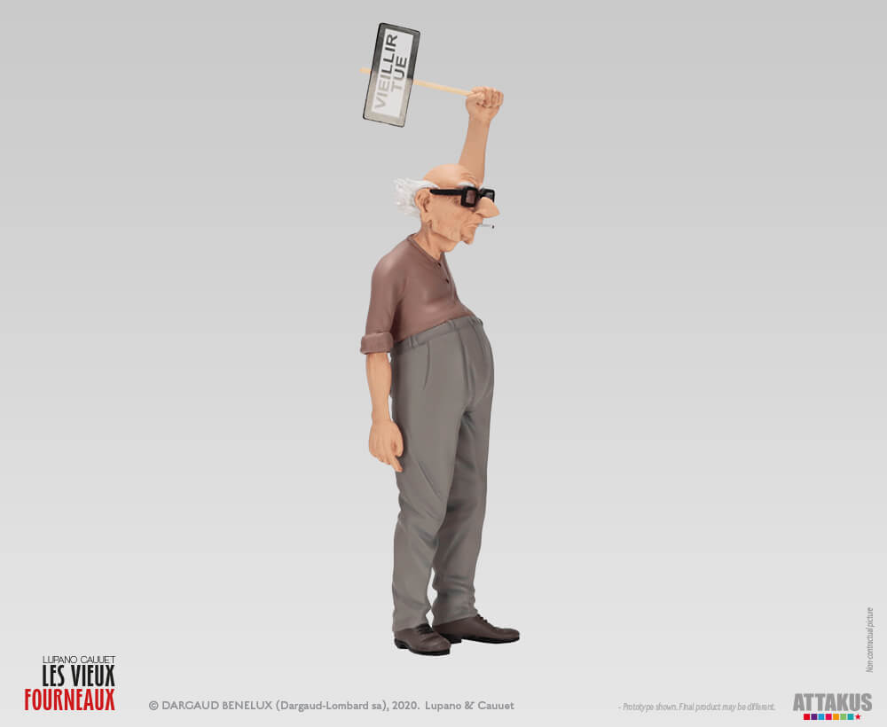 Figurine résine Les Vieux Fourneaux - Coffret collector