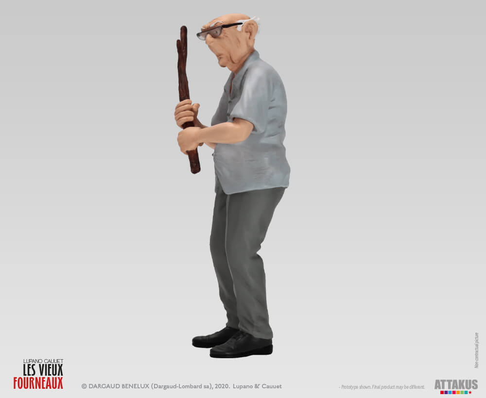 Figurine résine Les Vieux Fourneaux - Coffret collector