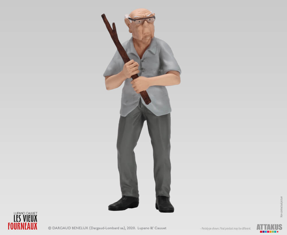 Figurine résine Les Vieux Fourneaux - Coffret collector