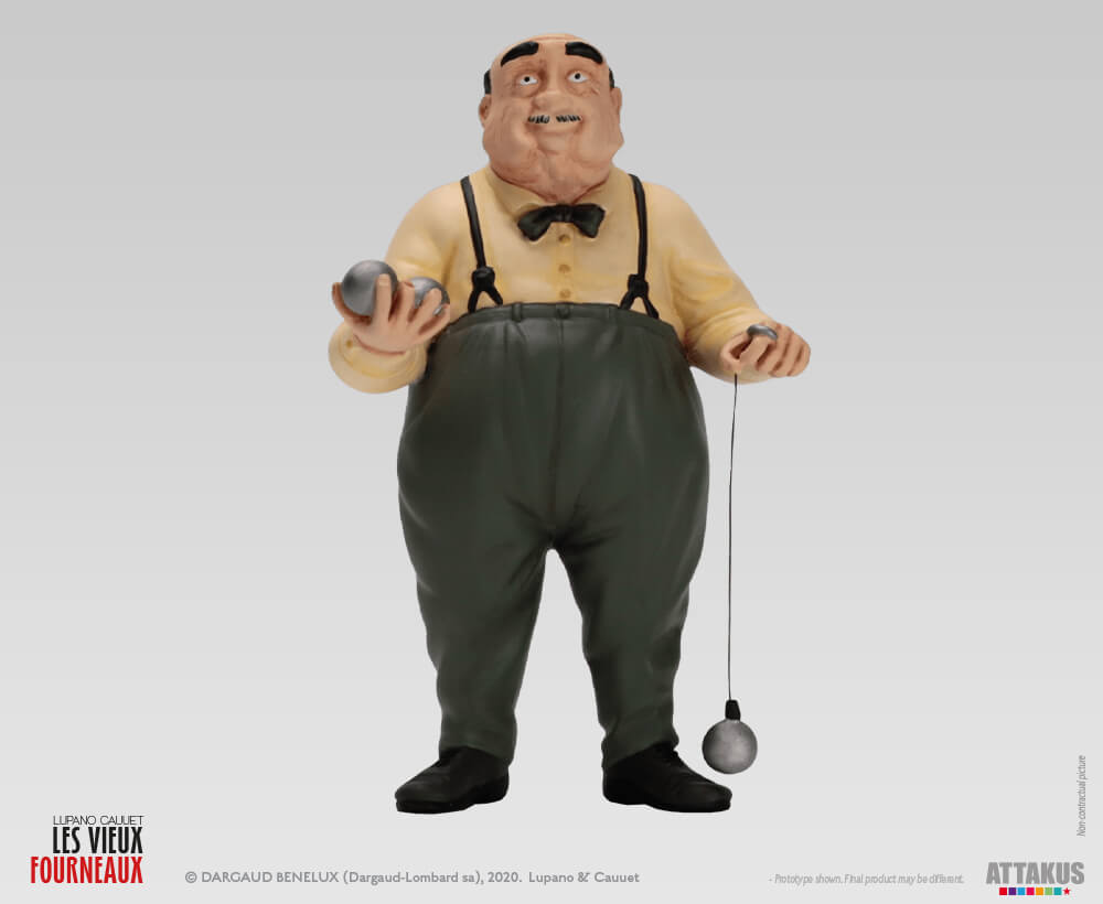 Figurine résine Les Vieux Fourneaux - Coffret collector