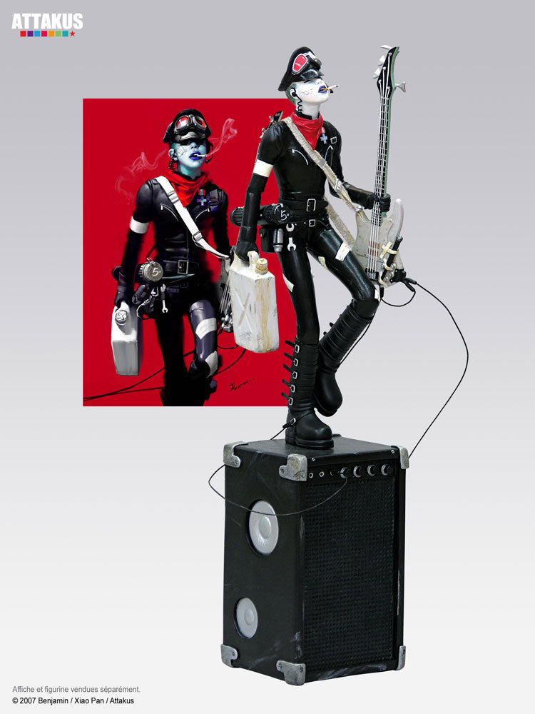 Figurine résine Lucy - collection Pin-Up