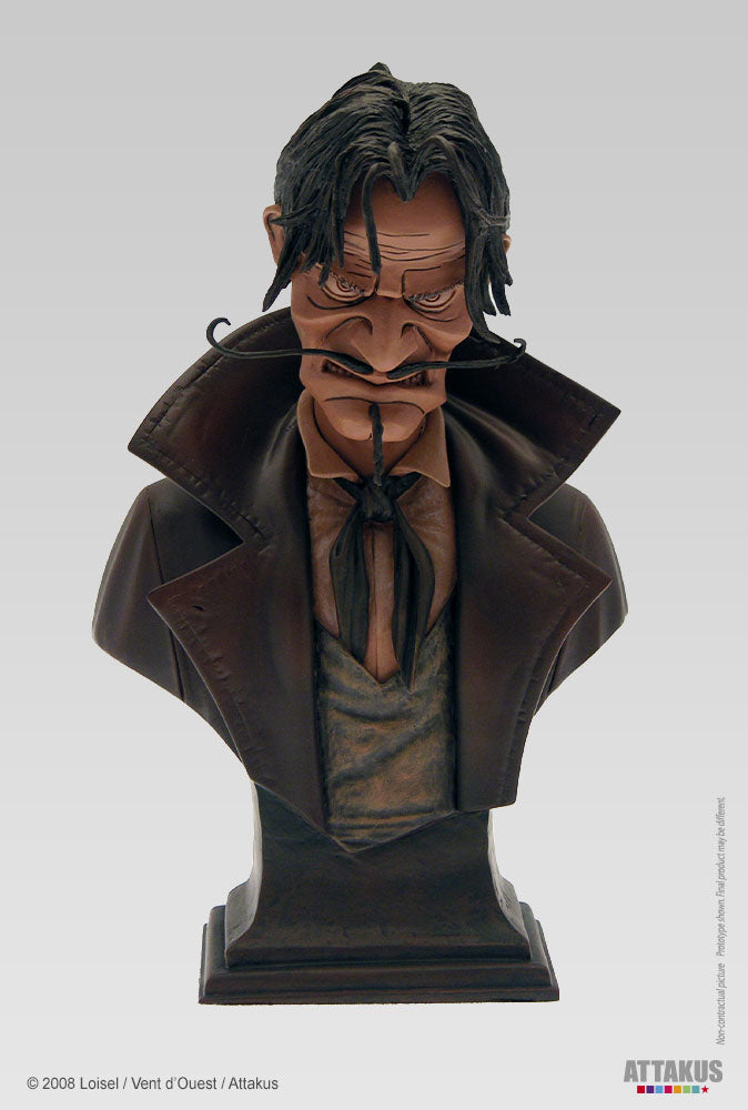 Buste résine Capitaine Crochet (monochrome)