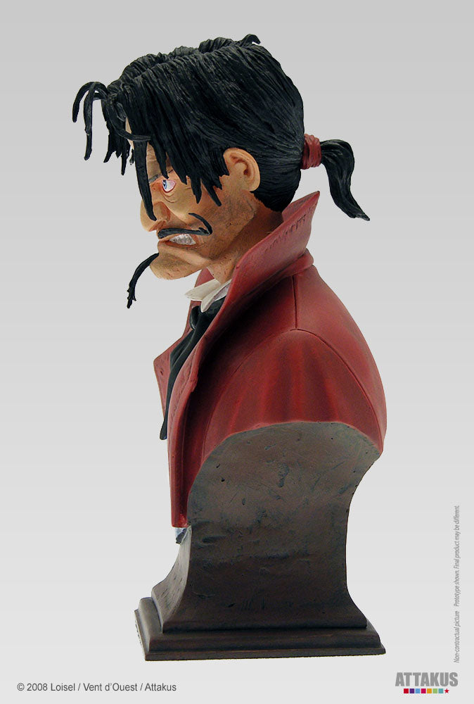 Buste résine Capitaine Crochet (polychrome)