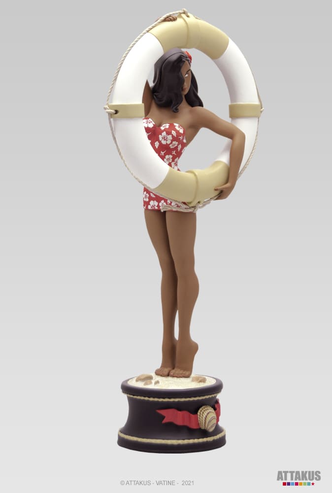 Figurine résine Yuku Leelee - collection Pin-Up