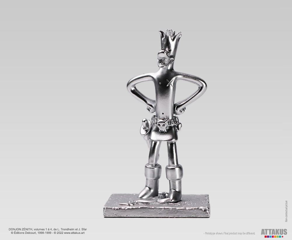 Figurine résine Donjon Trio ARGENT
