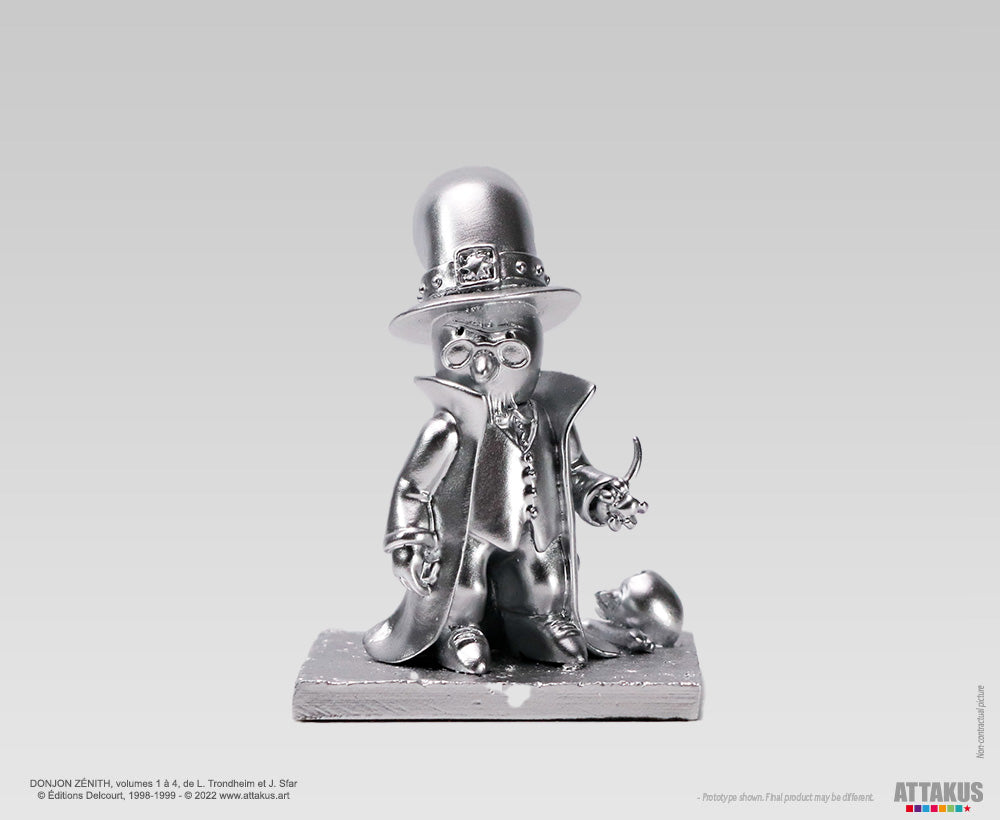 Figurine résine Donjon Trio ARGENT
