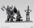 Figurine résine Donjon Trio NOIR