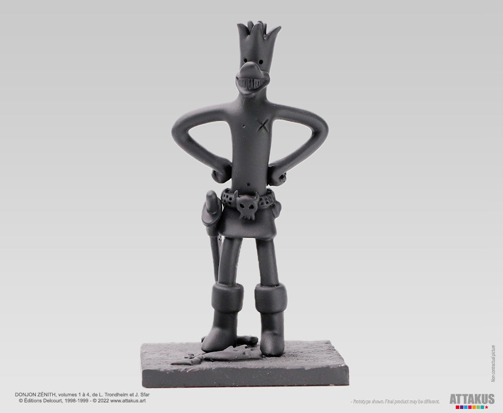 Figurine résine Donjon Trio NOIR