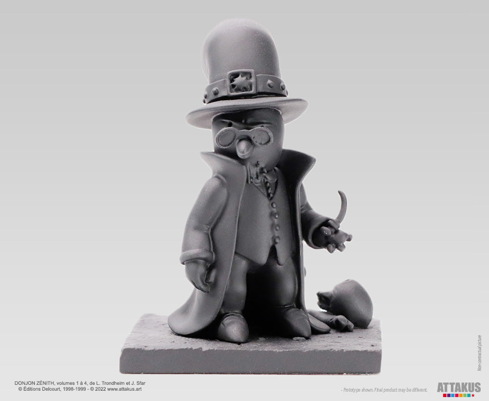 Figurine résine Donjon Trio NOIR