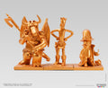 Figurine résine Donjon Trio OR