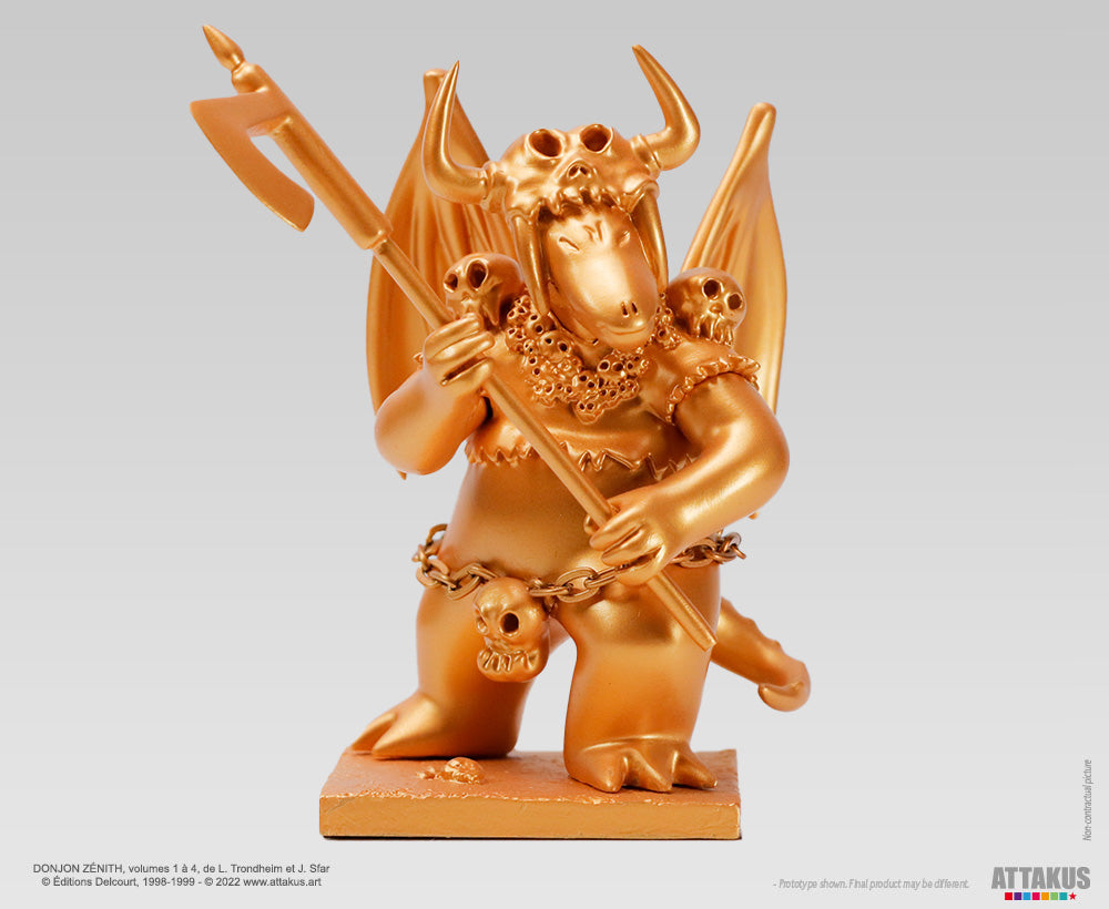 Figurine résine Donjon Trio OR