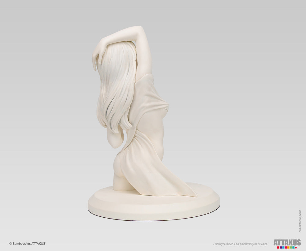 Figurine résine Marie - blanche - collection Pin-Up