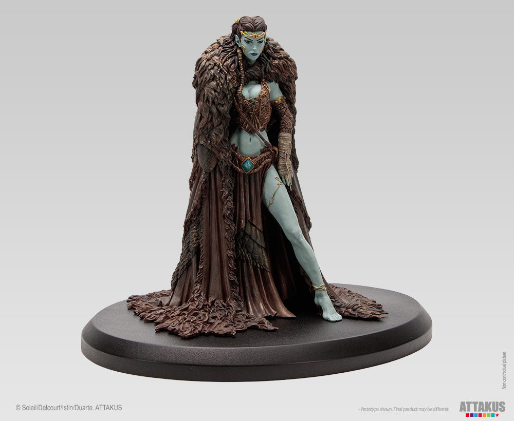 Figurine résine Vaalann - L’Elfe bleue - collection Pin-Up