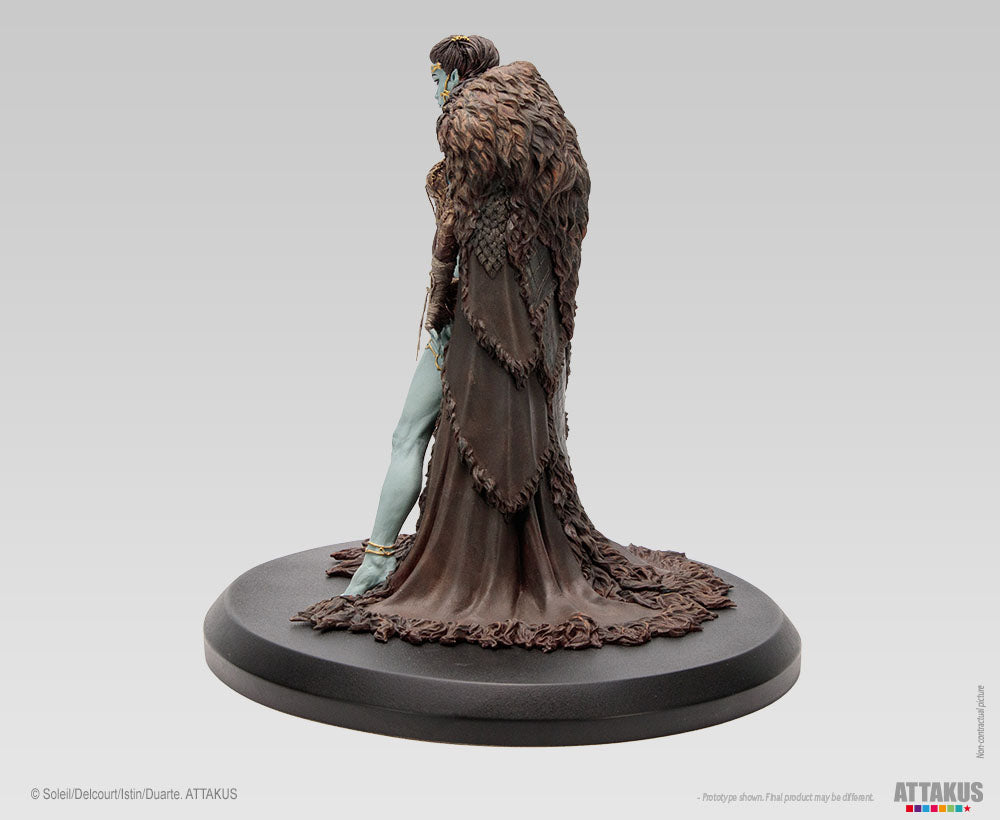 Figurine résine Vaalann - L’Elfe bleue - collection Pin-Up