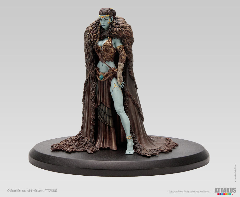 Figurine résine Vaalann - L’Elfe bleue - collection Pin-Up