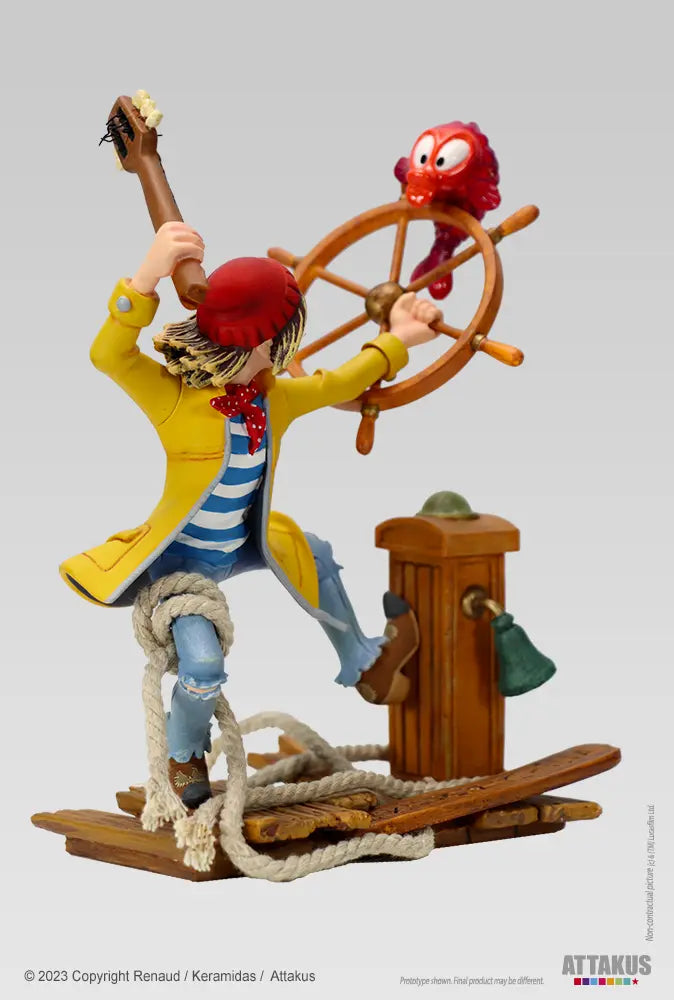 Figurine résine RENAUD - Dès que le vent soufflera… Version classique