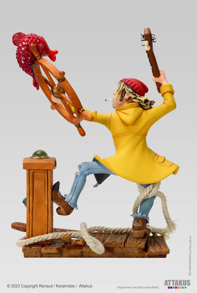 Figurine résine RENAUD - Dès que le vent soufflera… Version classique