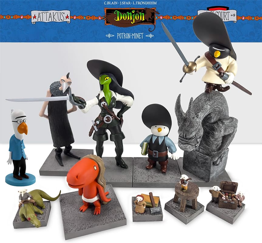 Figurine résine Donjon Potron-Minet Coffret