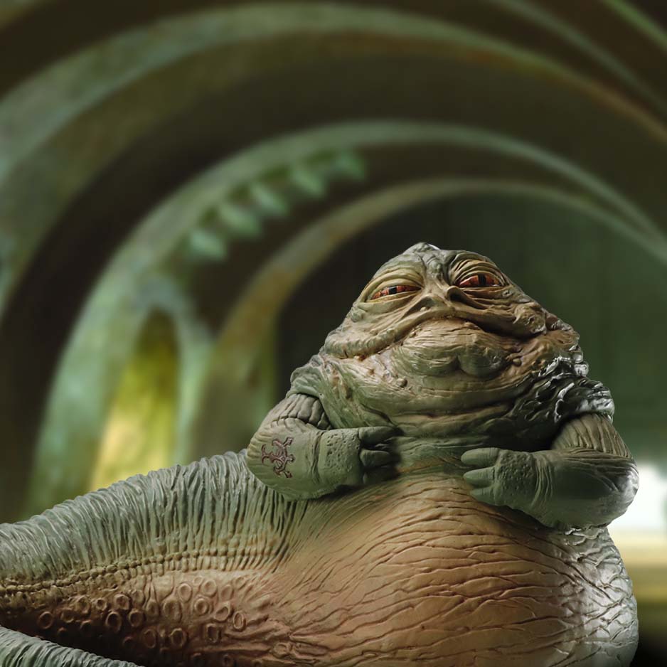 Figurine résine Jabba le Hutt 1/10e - STAR WARS