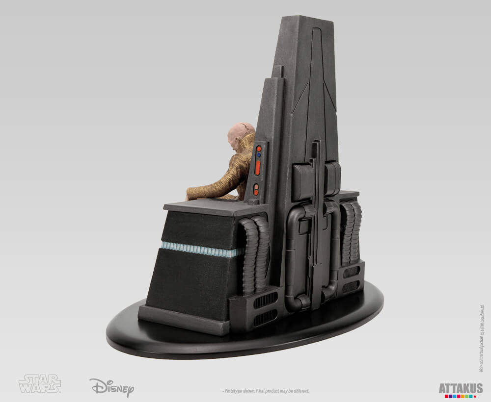 Diorama Snoke et 2 Gardes Praetoriens 1/10e - STAR WARS