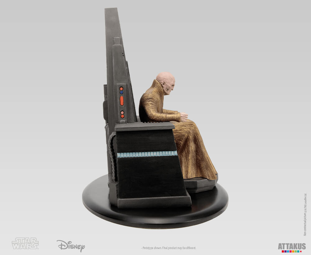 Figurine résine Diorama - Snoke et deux Gardes Praetoriens 1/10e - STAR WARS