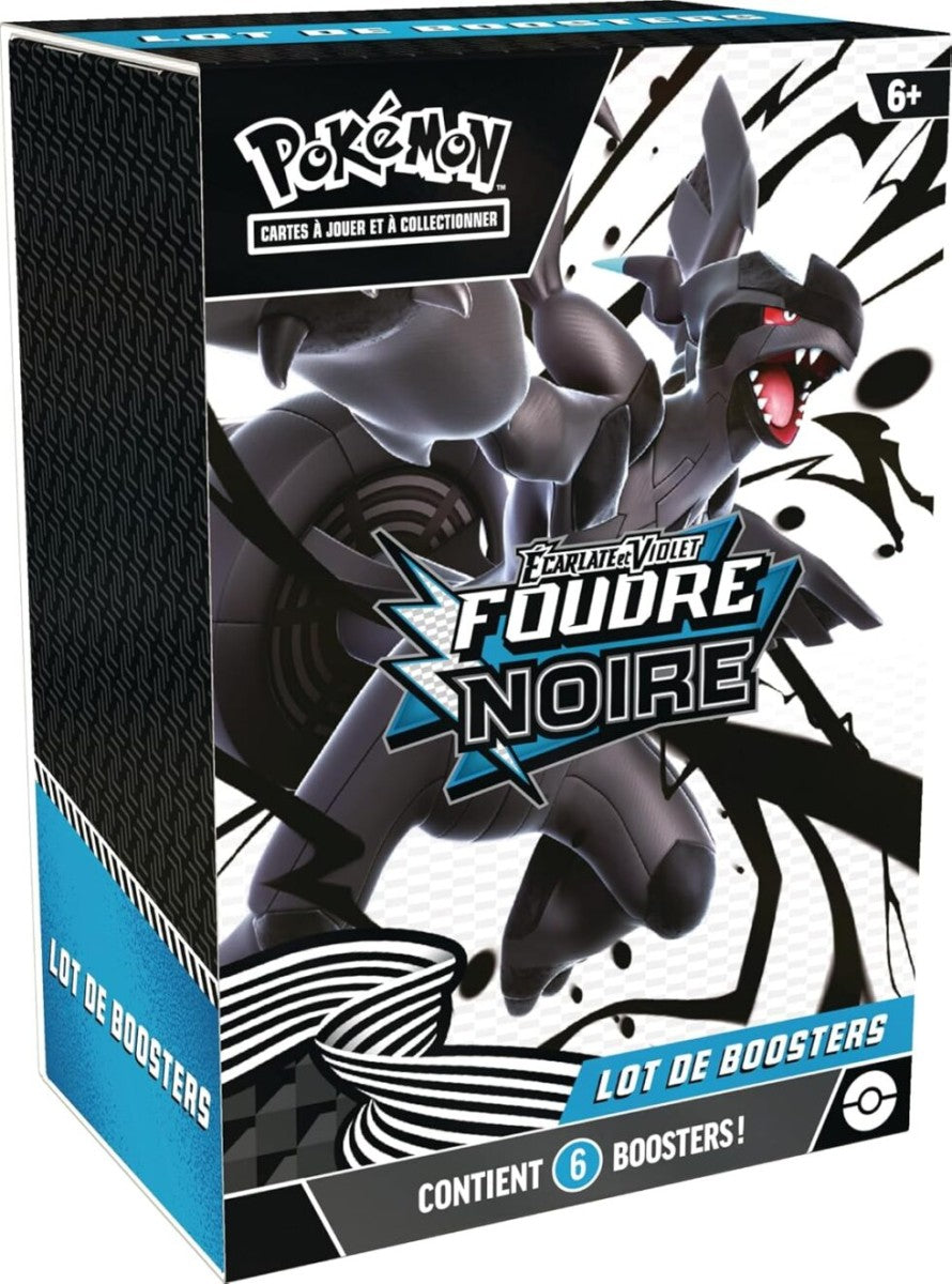 Foudre Noire: Bundle 6 Boosters FR Pokemon - Pokemon - EV10.5 - Français (FR) - NEUF