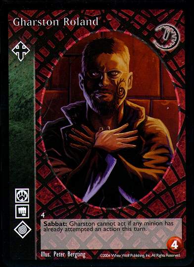 Gharston Roland [Gehenna set] - VTES CCG