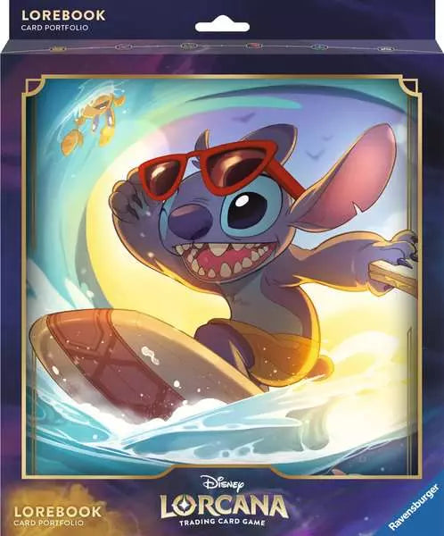 Classeur de Stitch Surfeur La Reine - Lorcana