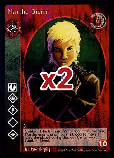 Marthe Dizier [Gehenna set] - VTES CCG