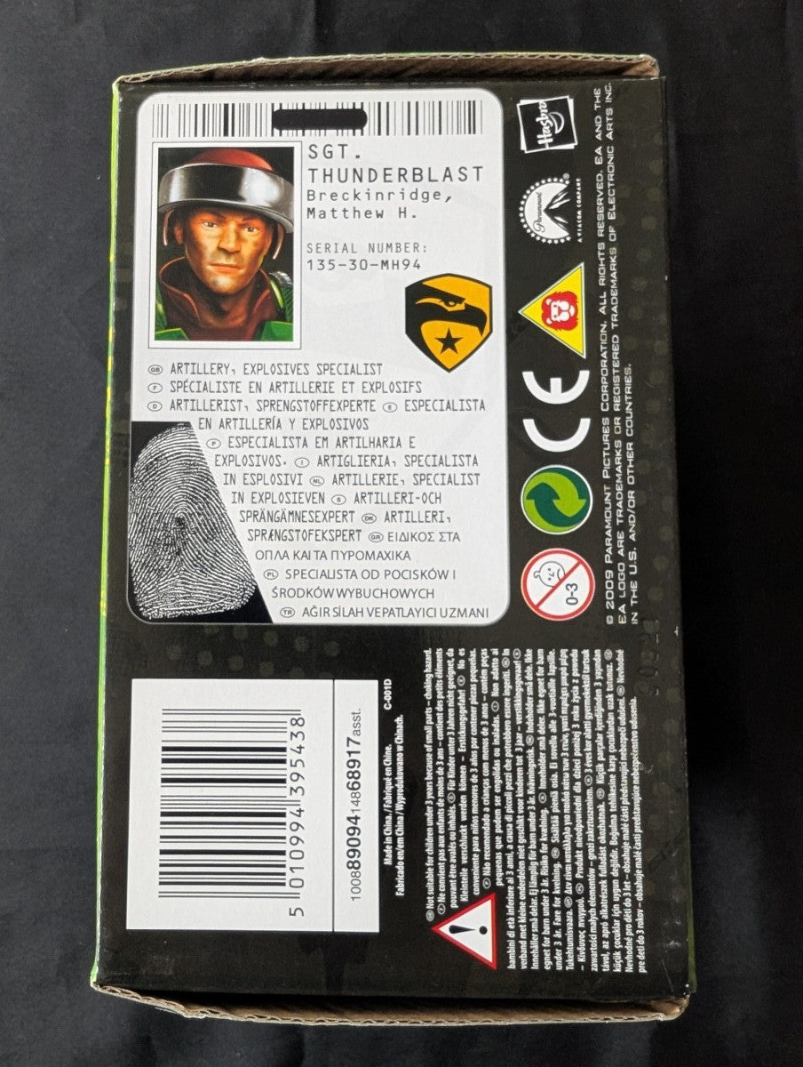 G.I. JOE - Véhicule Armored Panther, with Sgt. Thunderblast  89094