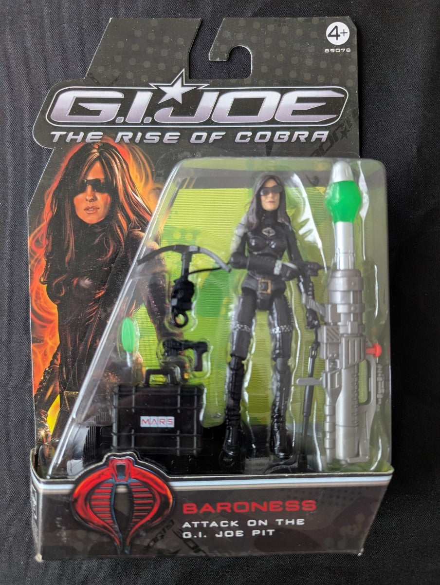 G.I. JOE - Figurine Baroness - Attack On The G.I.Joe Pit 89078