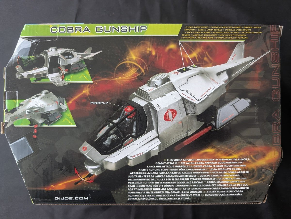 G.I. JOE - Véhicule Cobra Gunship, with Firefly   89318