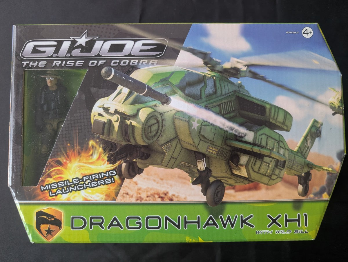 G.I. JOE - Véhicule Dragonhawk XH1, with Wild Bill 89084