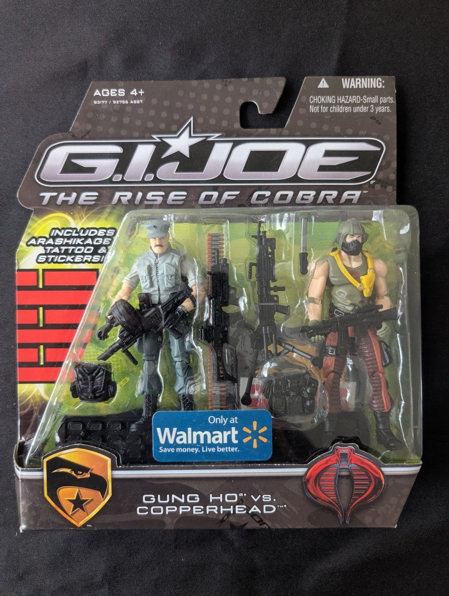 G.I. JOE - Figurine Gung Ho vs. Copperhead 93177-92756