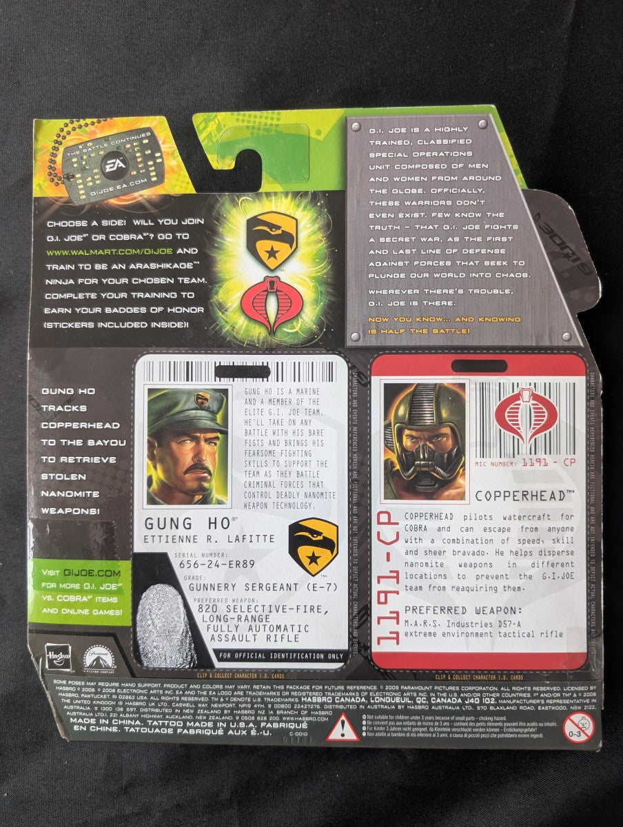 G.I. JOE - Figurine Gung Ho vs. Copperhead 93177-92756