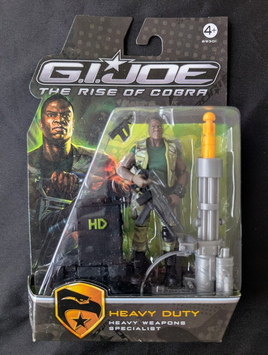 G.I. JOE - Figurine Heavy Duty - Heavy Weapons Specialist 89301