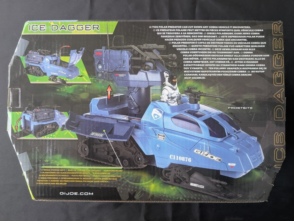 G.I. JOE - Véhicule Ice Dagger, with Frostbite 91162